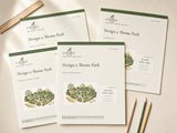 Four printable files included with the Design a Theme Park Capable Project