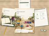 Printable Mad Scientist Lab project with Student Lab Book, Parent Guide, visual experiment setups, Scientist ID, and lab pages